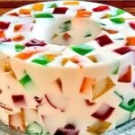 Receita de Gelatina Mosaico Fácil