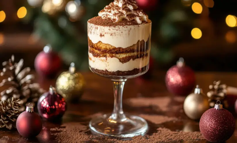 Sobremesa Natalina: Tiramisu com Toque Especial