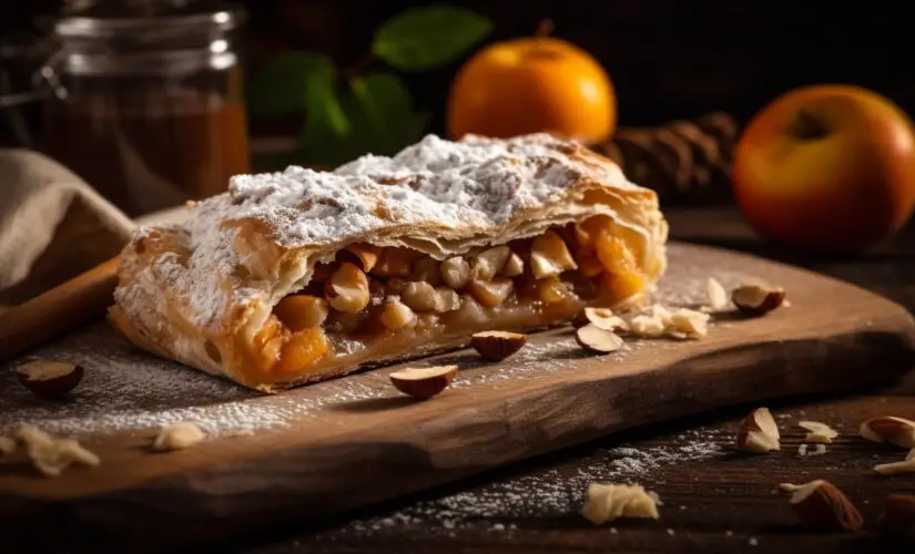 Strudel de Maçã que Aprendi com Minha Avó