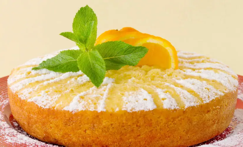 Bolo de Laranja com Casca