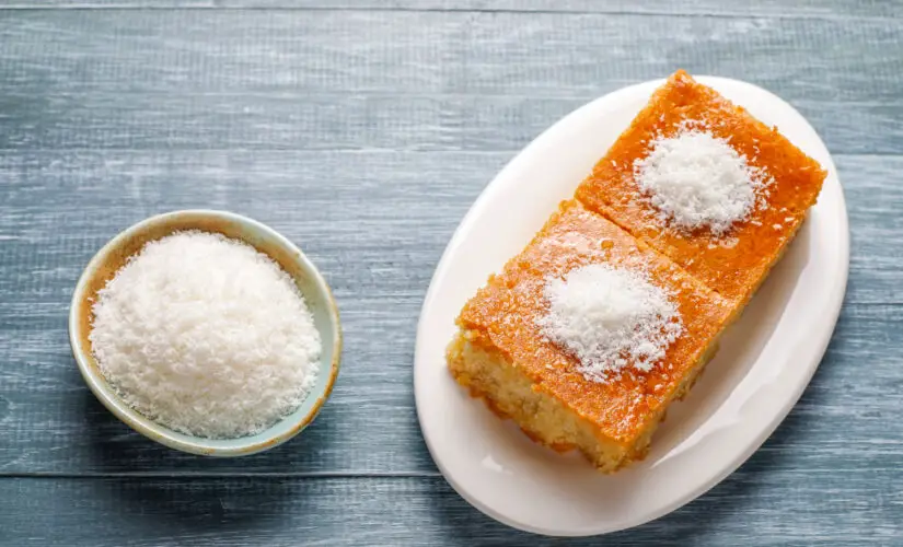 Bolo de Tapioca Granulada