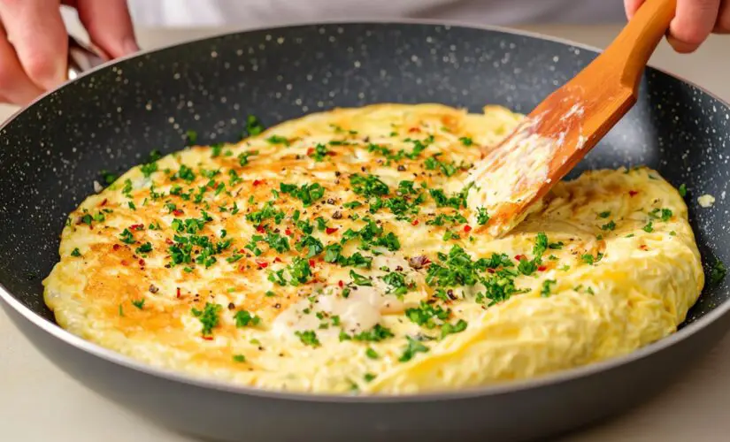 Omelete de Parmesão: Receita Simples e Deliciosa