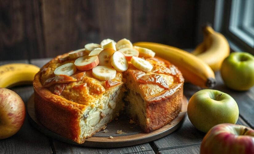 Bolo de Banana e Maçã: Receita Perfeita para o Lanche