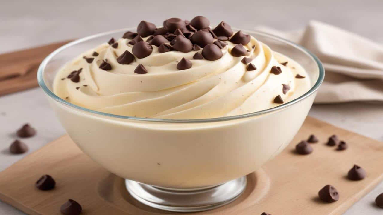 Mousse de Leite Ninho com Gotas de Chocolate Vamos Aprender?