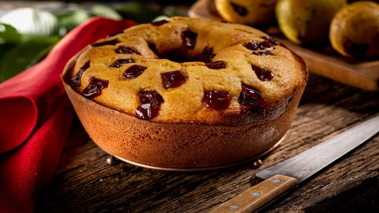 Como Fazer Bolo de Fubá com Goiabada Perfeito