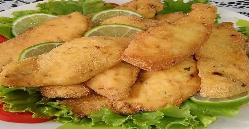 Como fazer peixe empanado com farinha de trigo e fubá