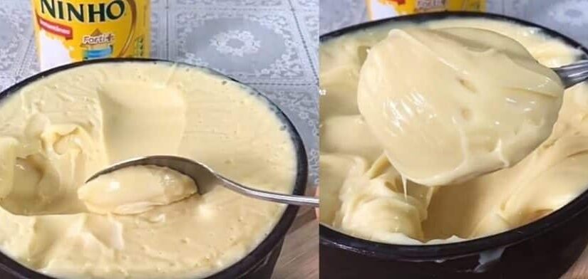 4 Ingredientes, 15 Minutos: Mousse de Leite Ninho Incrível para Fazer Já!