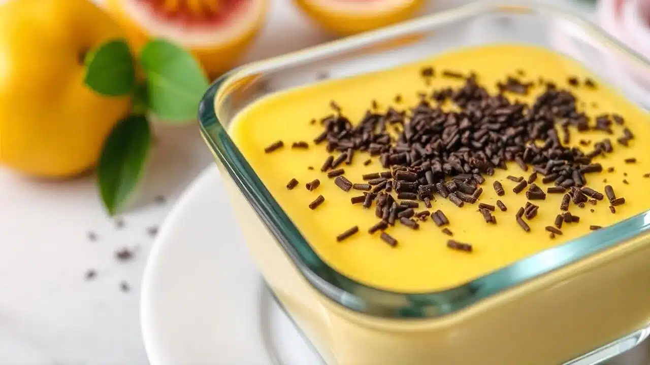 Mousse de Maracujá A Melhor Receita com Apenas 4 Ingredientes