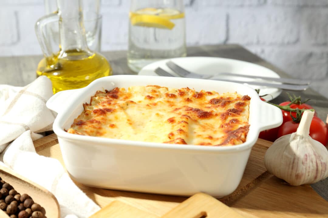 Lasanha de batata com molho branco uma opção deliciosa