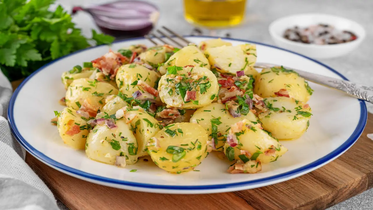 Receita de Salada de Batata para Ceia de Natal: Fácil e Saborosa