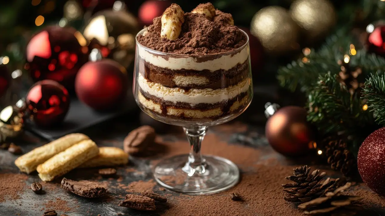 Sobremesa Natalina: Tiramisu com Toque Especial