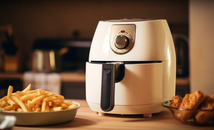 Rápido e Simples Como Limpar sua Airfryer com Um Copo com Água