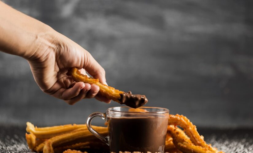 Churros Congelados na Airfryer