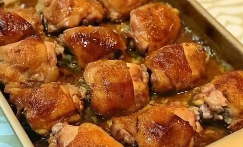 MACIAS as Sobrecoxas de Frango Assadas crocante por fora saborosa demais aprenda já