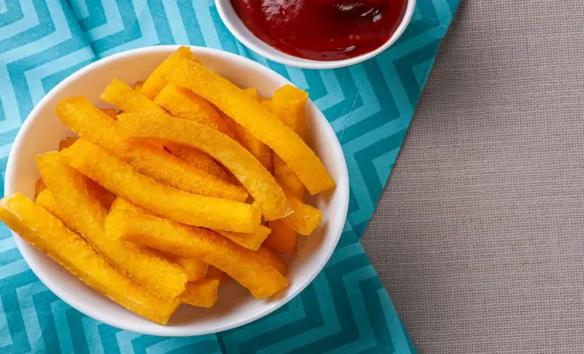 Polenta Frita Caseira que Aprendi com Minha Vó