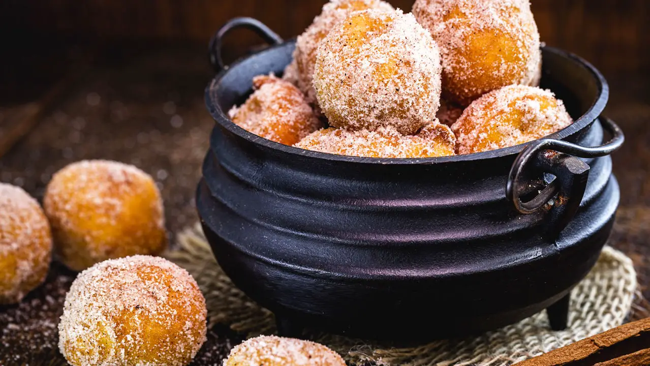 Bolinho de Chuva com Fubá