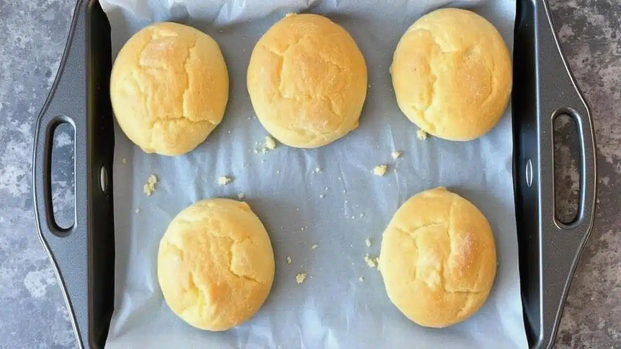 Receita Fácil de Pãozinho Sem Glúten e Sem Ovos