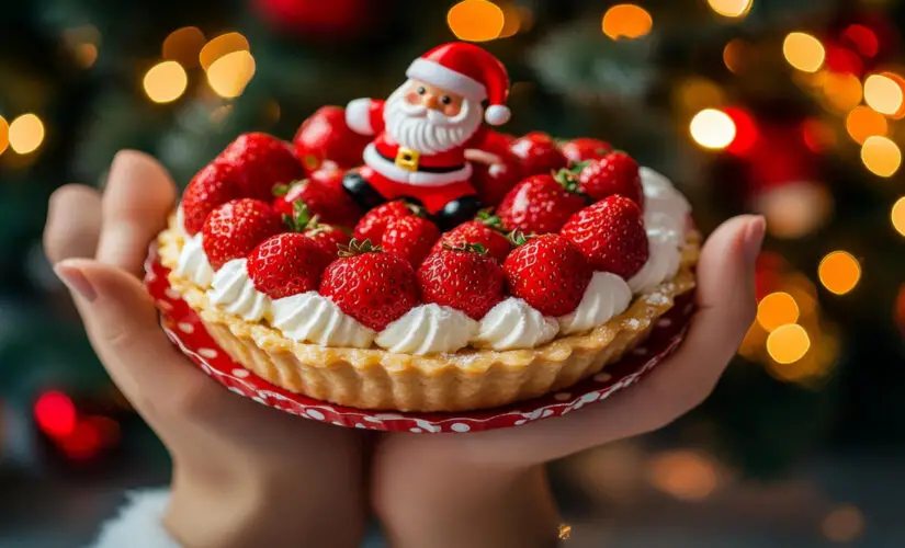 Mini Tortas de Morango: A Sobremesa Perfeita para o Natal