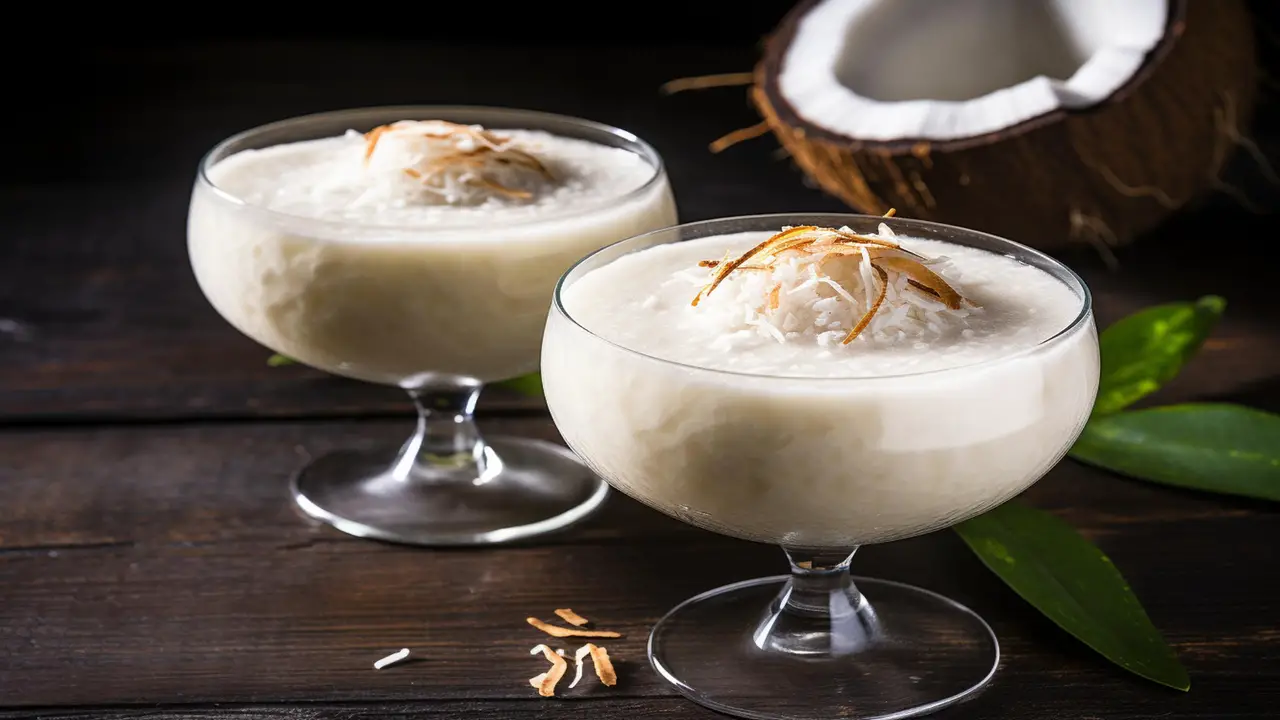 Mousse de Coco Cremoso A Receita Que Eu Sempre Faço