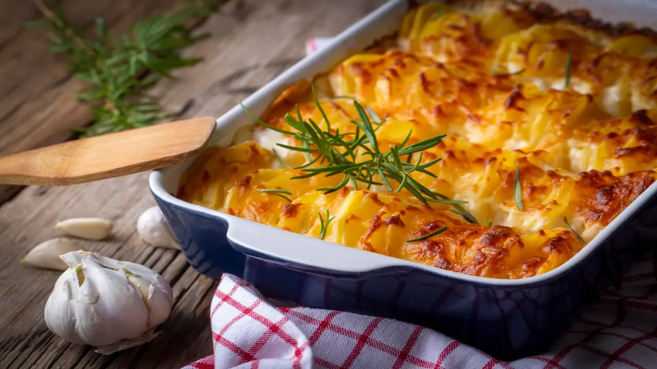 Batata Gratinada Cremosa: O Acompanhamento Perfeito para o Natal