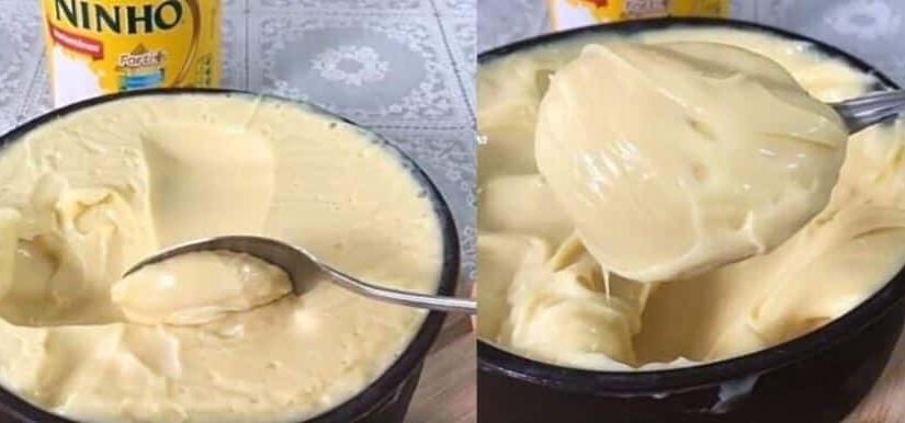 Mousse de Leite Ninho 4 ingredientes o sucesso da internet vem ver