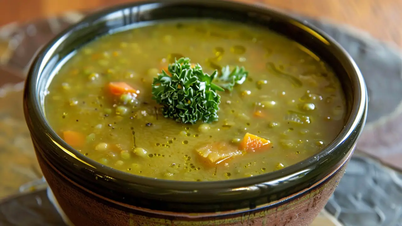 Descubra o sabor reconfortante da tradição com nossa irresistível Sopa de Ervilha