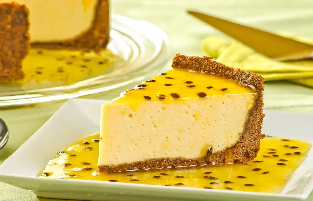 Torta de Maracujá Rápida para saborear e se refrescar!