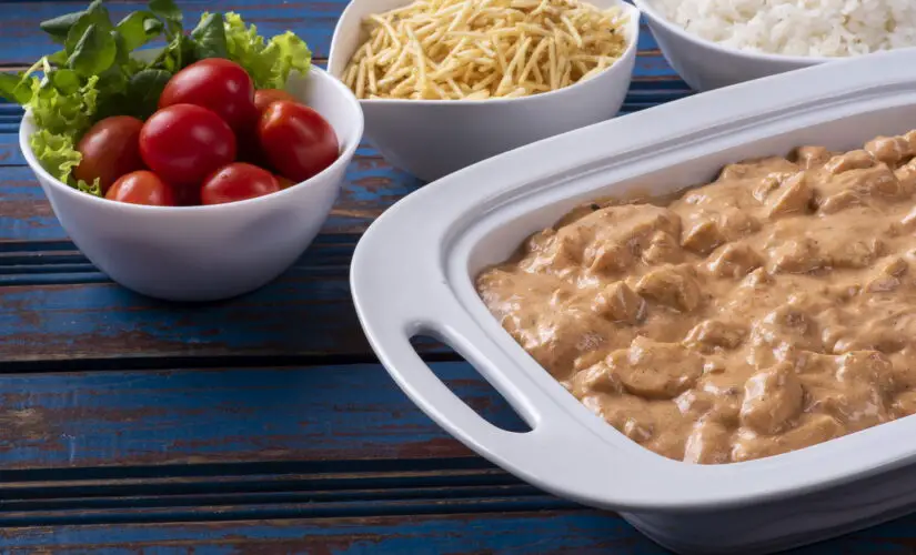 Strogonoff de Frango Cremoso