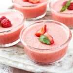 Mousse de Morango com Tang