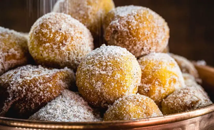 Bolinhos de Chuva de Chocolate