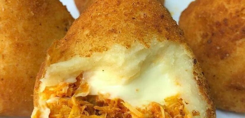 Coxinha Cremosa de dar água na boca bora aprender fazer isso