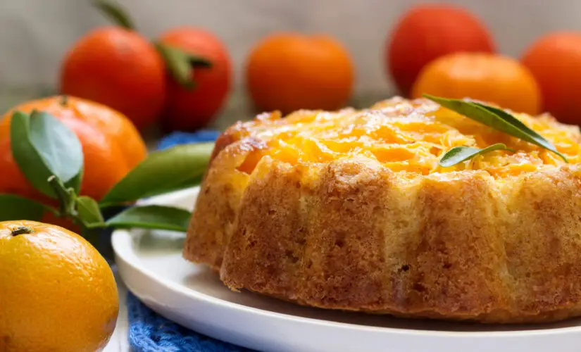 O Melhor Bolo de Laranja muito Leve, Úmido e Aromático