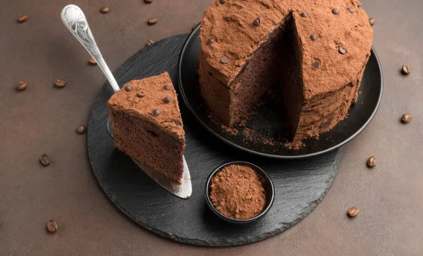 Receita de Bolo de Chocolate de Liquidificador para Café da Tarde