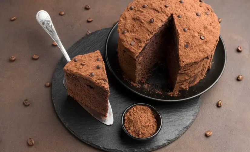 Receita de Bolo de Chocolate de Liquidificador para Café da Tarde