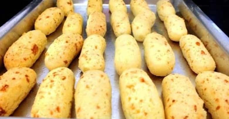 Biscoito de Polvilho com queijo sequinho direto do sitio como fazer