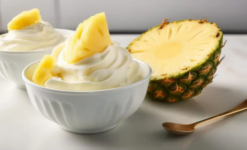 Creme de Abacaxi Cremoso é uma Sobremesa Perfeita para Qualquer Ocasião!