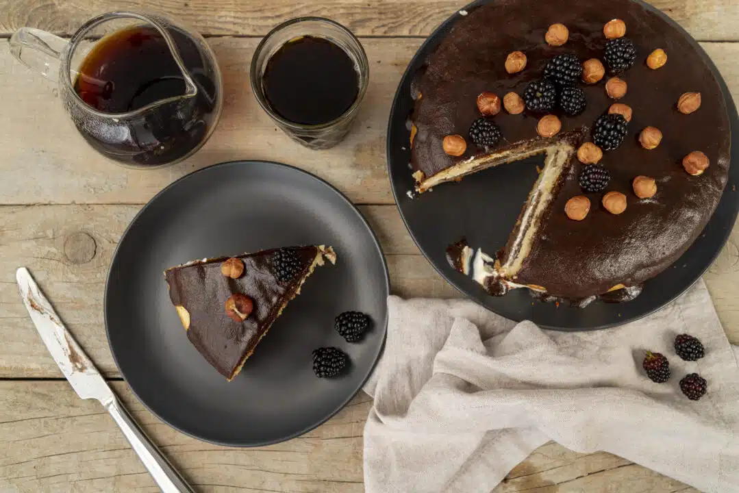 Torta de Chocolate para os Amantes de Sobremesa