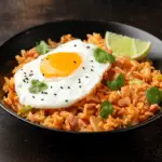 Arroz de toucinho: Fácil de fazer aprende você também