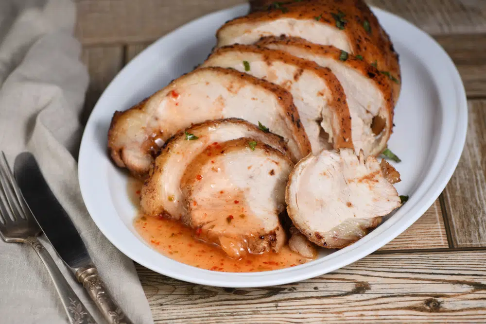 Pernil ao molho de tomate na pressão muito saboroso, faça agora