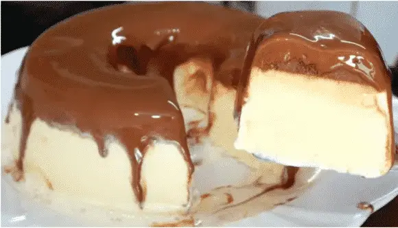 Pudim de Sorvete com Calda uma Sobremesa Sensacional