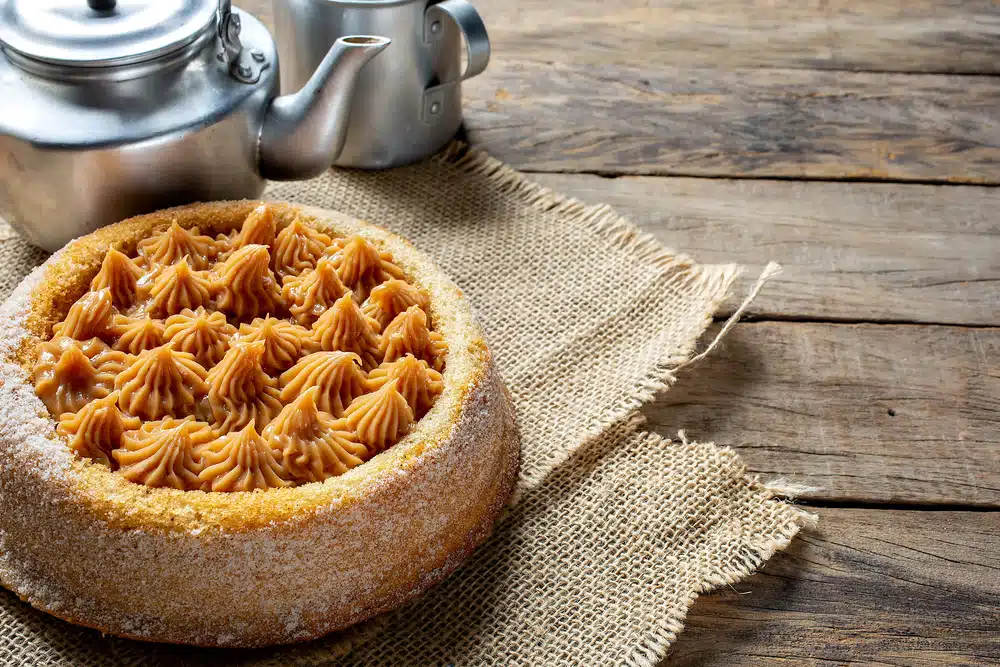 Bolo de churros com Recheio de Doce de Leite é uma Verdadeira Celebração