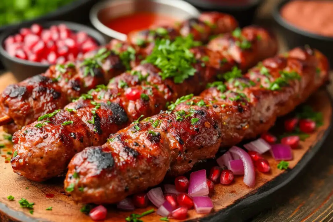 receita de Kafta ao Forno