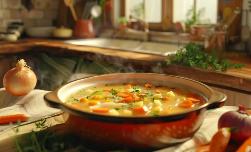 Sopa de Legumes Picadinhos: A Receita da Vovó que Conforta o Coração