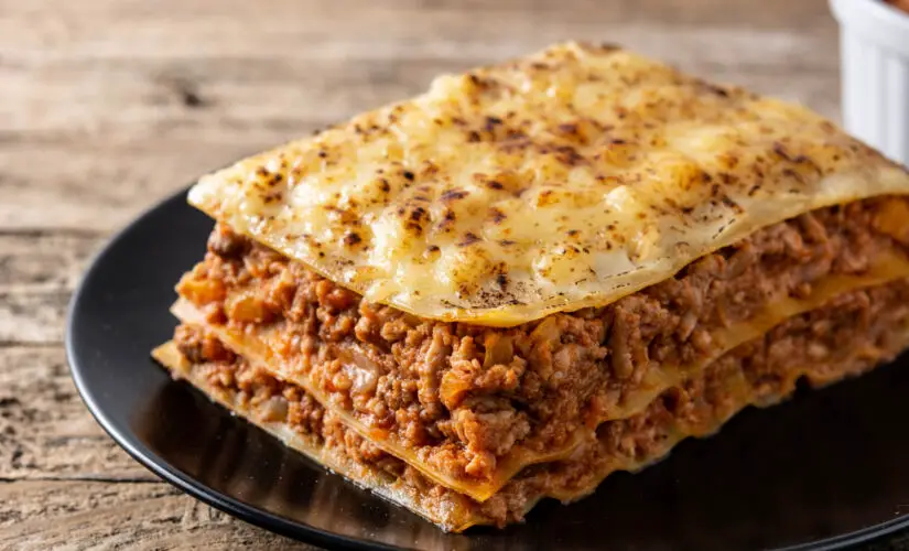 Melhor Receita de Lasanha de Carne Moída para o Almoço
