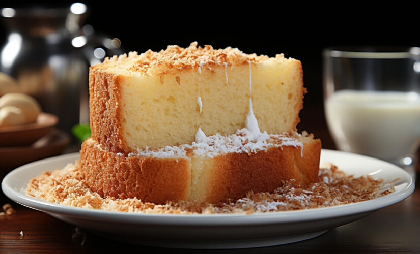 Bolo de Maizena com Poucos Ingredientes e Muito Sabor