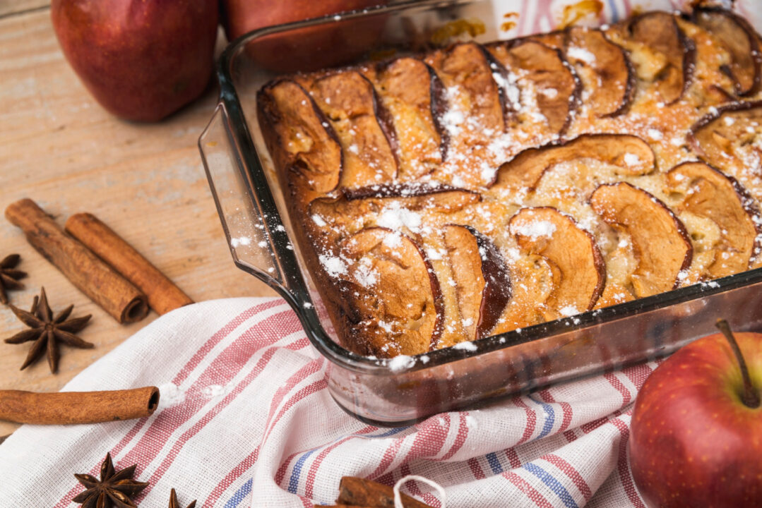 Bolo de Maçã Saudável com Ingredientes Naturais