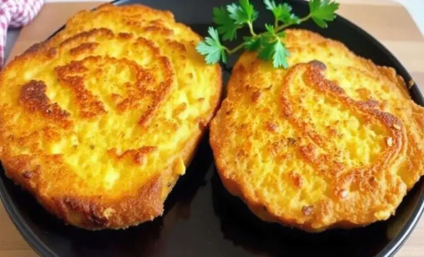 Pão de Fubá de Frigideira Simples e Rápido Receita Incrível para o Dia a Dia