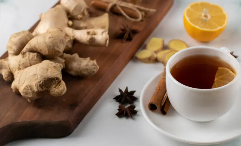 Receita de Chá de Gengibre Para Aquecer e Fortalecer!