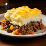 Escondidinho de Carne Moída Cremoso com Queijo Gratinado!