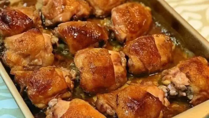 MACIAS as Sobrecoxas de Frango Assadas crocante por fora saborosa demais aprenda já